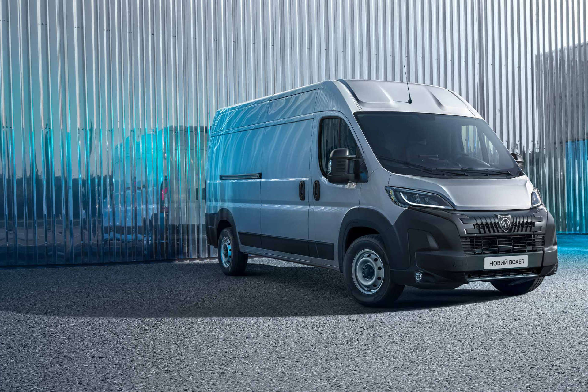 Новий Peugeot Boxer, зовнішній вигляд